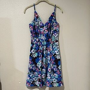 Yumi Kim Sleeping Beauty Floral Mini Strap Dress